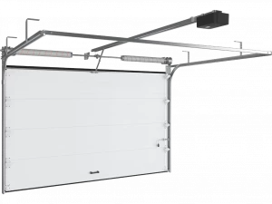 Гаражные секционные ворота RSD02 Doorhan из стальных сэндвич-панелей с торсионным механизмом (3000*3300)